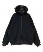 SUPREMEシュプリーム）の古着「25FW Reversible Work Zip Up Hooded Sweatshirt」｜ブラック