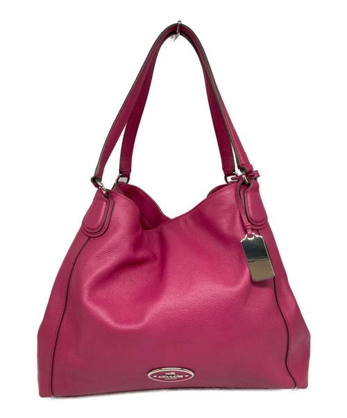 COACH（コーチ）COACH (コーチ) EDIE SHOULDER BAG ピンクの古着・服飾アイテム