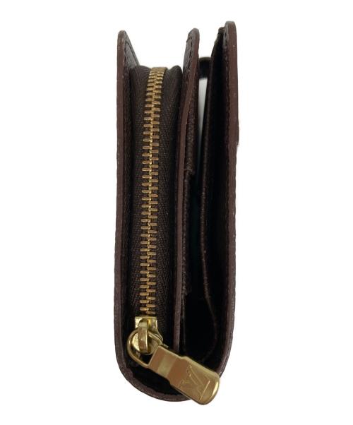 LOUIS VUITTON（ルイ ヴィトン）LOUIS VUITTON (ルイ ヴィトン) コンパクト・ジップ 2つ折り財布 ブラウンの古着・服飾アイテム