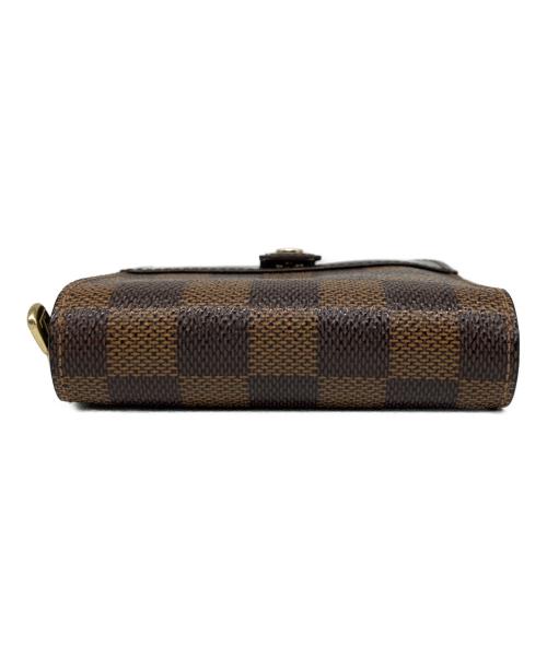 LOUIS VUITTON（ルイ ヴィトン）LOUIS VUITTON (ルイ ヴィトン) コンパクト・ジップ 2つ折り財布 ブラウンの古着・服飾アイテム