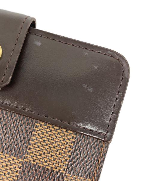LOUIS VUITTON（ルイ ヴィトン）LOUIS VUITTON (ルイ ヴィトン) コンパクト・ジップ 2つ折り財布 ブラウンの古着・服飾アイテム
