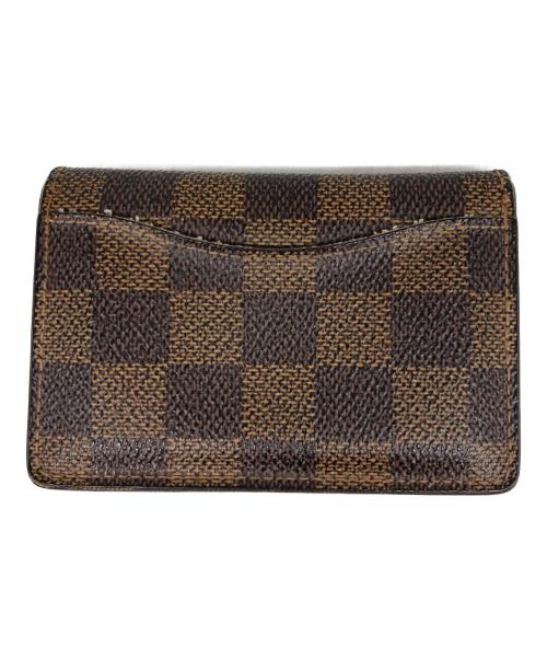 LOUIS VUITTON（ルイ ヴィトン）LOUIS VUITTON (ルイ ヴィトン) オーガナイザー・ドゥ・ポッシュ カードケース ブラウンの古着・服飾アイテム