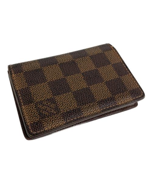 LOUIS VUITTON（ルイ ヴィトン）LOUIS VUITTON (ルイ ヴィトン) オーガナイザー・ドゥ・ポッシュ カードケース ブラウンの古着・服飾アイテム