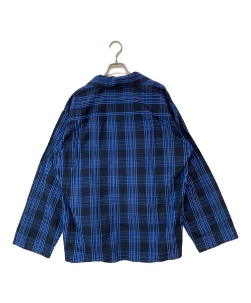 UNUSED（アンユーズド）UNUSED (アンユーズド) PAJAMA SHIRTS ブルー サイズ:3の古着・服飾アイテム