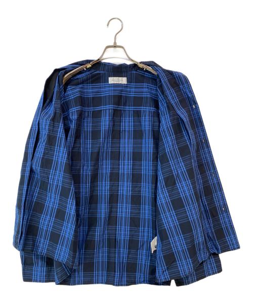 UNUSED（アンユーズド）UNUSED (アンユーズド) PAJAMA SHIRTS ブルー サイズ:3の古着・服飾アイテム