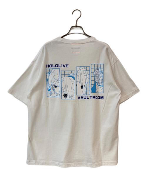 vault room（ボルトルーム）vault room (ボルトルーム) hololive (ホロライブ) MINATO AQUA TEE ホワイト サイズ:Mの古着・服飾アイテム