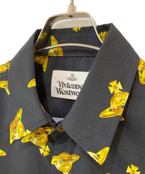 Vivienne Westwood（ヴィヴィアンウエストウッド）Vivienne Westwood (ヴィヴィアンウエストウッド) CLASSIC SS SHIRT ブラック サイズ:46の古着・服飾アイテム