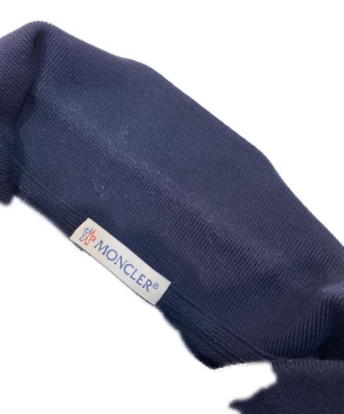 MONCLER（モンクレール）MONCLER (モンクレール) MAGLIA POLO MANICA CORTA ポロシャツ ネイビー サイズ:Ｓの古着・服飾アイテム