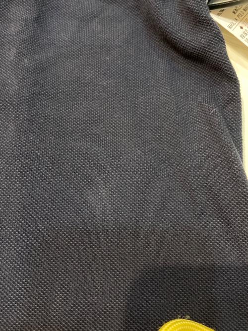 MONCLER（モンクレール）MONCLER (モンクレール) MAGLIA POLO MANICA CORTA ポロシャツ ネイビー サイズ:Ｓの古着・服飾アイテム