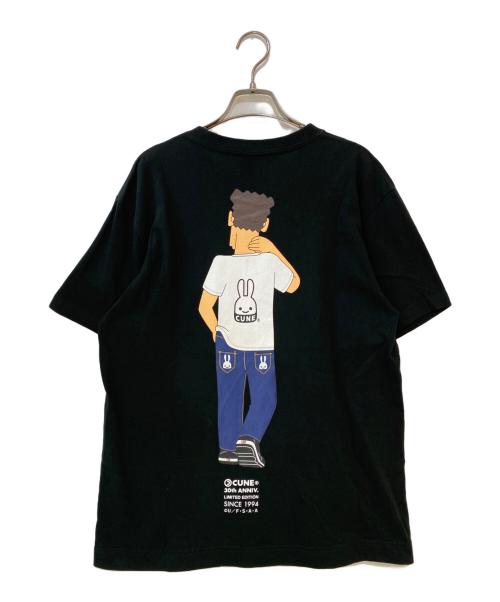 CUNE（キューン）CUNE (キューン) 30TH 野原ヒロシTシャツ ブラック サイズ: Mの古着・服飾アイテム