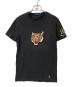 POLO RALPH LAUREN（ポロ・ラルフローレン）の古着「タイガー刺繍ヴィンテージワッペンTシャツ」｜グレー
