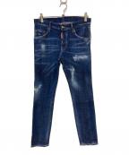 DSQUARED2ディースクエアード）の古着「SKATER JEAN デニムパンツ」｜ブルー