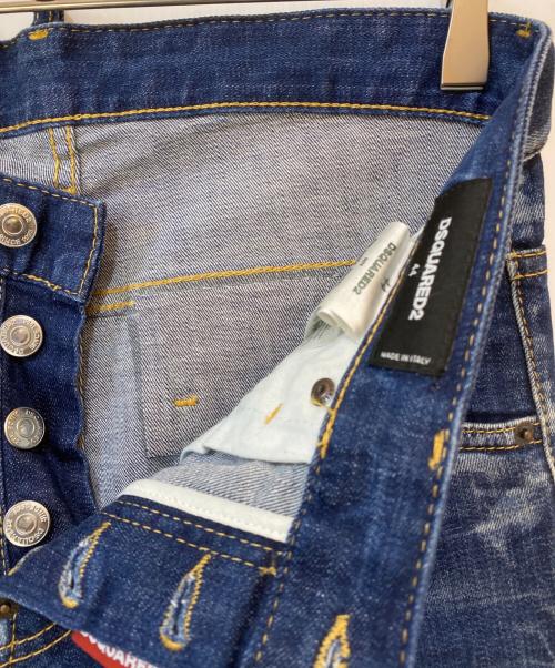 DSQUARED2（ディースクエアード）DSQUARED2 (ディースクエアード) SKATER JEAN デニムパンツ ブルー サイズ:44の古着・服飾アイテム
