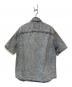 EMPORIO ARMANI (エンポリオ アルマーニ) ロゴデニムシャツ ブルー サイズ:ＸＳ：9000円
