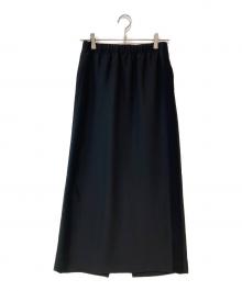 UNITED ARROWS & SONS×DAISUKE OBANA（ユナイテッドアローズ アンド サンズ×ダイスケ オバナ）の古着「Ⅰ LINE SKIRT」｜ブラック