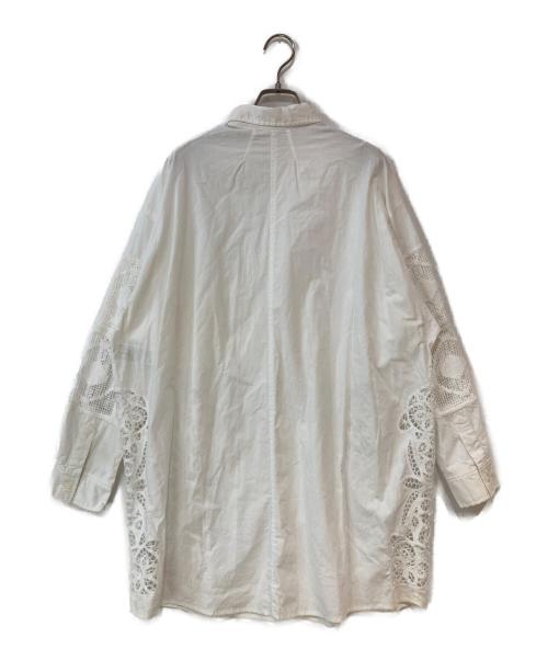Plage（プラージュ）Plage (プラージュ) Craft Lace シャツ ホワイト サイズ:Freeの古着・服飾アイテム