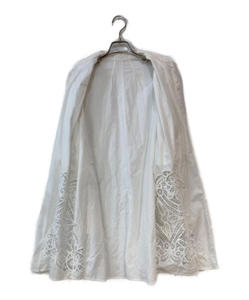 Plage（プラージュ）Plage (プラージュ) Craft Lace シャツ ホワイト サイズ:Freeの古着・服飾アイテム