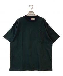 Traditional Weatherwear（トラディショナルウェザーウェア）の古着「BMB SHORT SLEEVE CREW NECK TUN IC S/S」｜ブラック