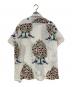 Engineered Garments (エンジニアド ガーメンツ) Cotton Lawn Peacock Print Camp Shirt ホワイト サイズ:Ｍ：12000円