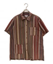 Engineered Garments（エンジニアド ガーメンツ）の古着「Camp Shirt - Cotton Variegated Stripe」｜ブラウン
