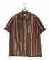 Engineered Garments（エンジニアド ガーメンツ）の古着「Camp Shirt - Cotton Variegated Stripe」｜ブラウン