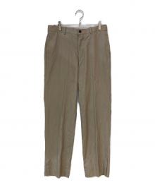 AURALEE（オーラリー）の古着「WOOL SILK TROPICAL SLACKS」｜ベージュ