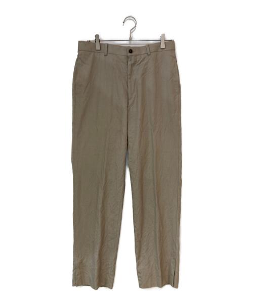 AURALEE（オーラリー）AURALEE (オーラリー) WOOL SILK TROPICAL SLACKS ベージュ サイズ:3の古着・服飾アイテム