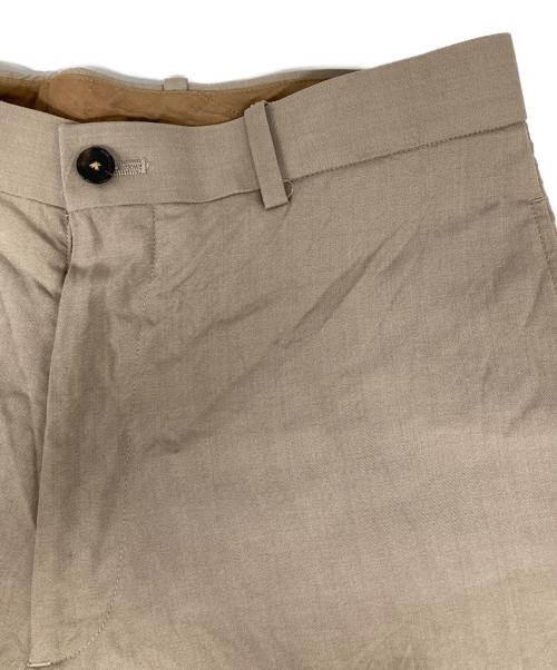 AURALEE（オーラリー）AURALEE (オーラリー) WOOL SILK TROPICAL SLACKS ベージュ サイズ:3の古着・服飾アイテム