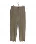 AURALEE（オーラリー）の古着「WOOL SILK TROPICAL SLACKS」｜ベージュ