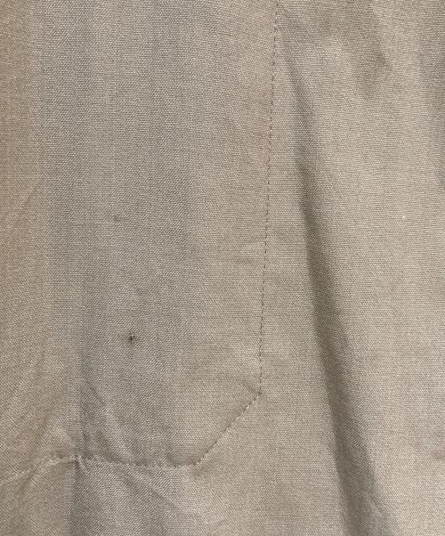 AURALEE（オーラリー）AURALEE (オーラリー) WOOL SILK TROPICAL SHIRTS JACKET ベージュ サイズ:4の古着・服飾アイテム