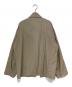 AURALEE (オーラリー) WOOL SILK TROPICAL SHIRTS JACKET ベージュ サイズ:4：15000円