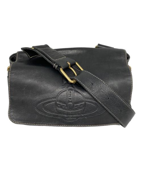 Vivienne Westwood（ヴィヴィアンウエストウッド）Vivienne Westwood (ヴィヴィアンウエストウッド) オーブ アコード ショルダーバッグ ブラック サイズ:なしの古着・服飾アイテム