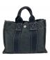 HERMES (エルメス) ドーヴィル PM トートバッグ ブラック：15000円