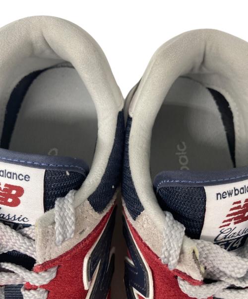 NEW BALANCE（ニューバランス）NEW BALANCE (ニューバランス) 574 ESSENTIAL PACK ローカットスニーカー ネイビー サイズ:24cmの古着・服飾アイテム