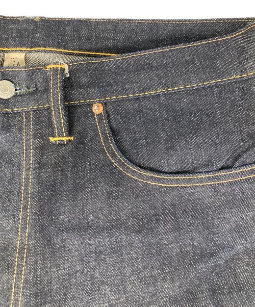 RRL（ダブルアールエル）RRL (ダブルアールエル) STRAIGHT LEG JAPAN WOVEN セルビッチデニムパンツ インディゴ サイズ: 86cm (W34の古着・服飾アイテム