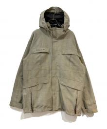 Columbia（コロンビア）の古着「千鳥柄シェルジャケット」｜ベージュ