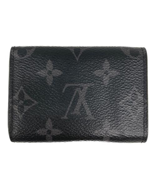 LOUIS VUITTON（ルイ ヴィトン）LOUIS VUITTON (ルイ ヴィトン) ディスカバリーコンパクトウォレット / 3つ折り財布 ブラックの古着・服飾アイテム