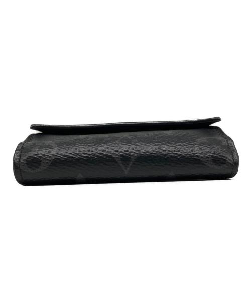 LOUIS VUITTON（ルイ ヴィトン）LOUIS VUITTON (ルイ ヴィトン) ディスカバリーコンパクトウォレット / 3つ折り財布 ブラックの古着・服飾アイテム
