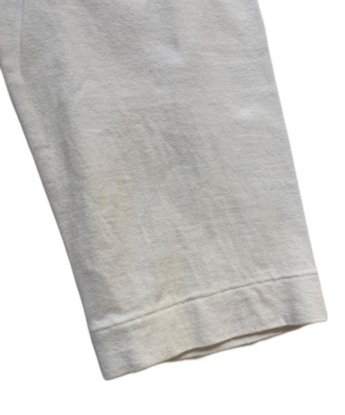 PLAY COMME des GARCONS（プレイコムデギャルソン）PLAY COMME des GARCONS (プレイコムデギャルソン) ハートワッペンロングスリーブカットソー ホワイト サイズ:XLの古着・服飾アイテム