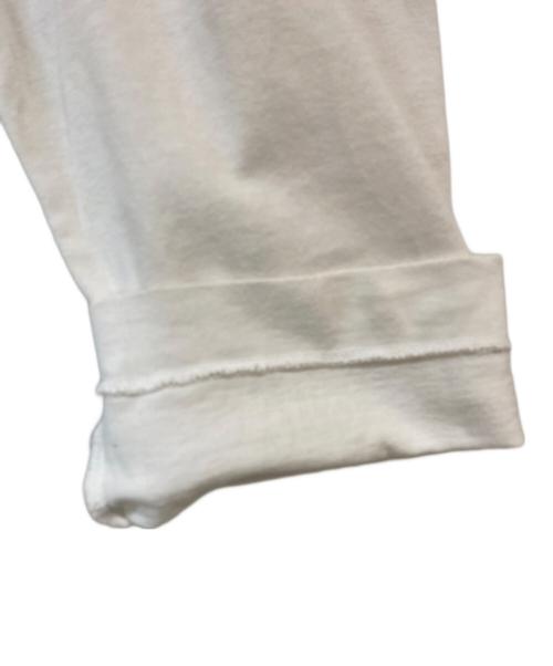 PLAY COMME des GARCONS（プレイコムデギャルソン）PLAY COMME des GARCONS (プレイコムデギャルソン) ハートワッペンロングスリーブカットソー ホワイト サイズ:XLの古着・服飾アイテム