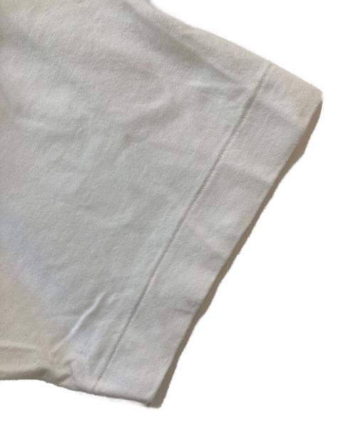 PLAY COMME des GARCONS（プレイコムデギャルソン）PLAY COMME des GARCONS (プレイコムデギャルソン) ブラック・ハートワッペン・Tシャツ ホワイト サイズ:Lの古着・服飾アイテム