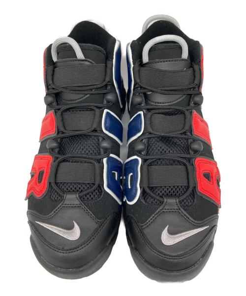 NIKE（ナイキ）NIKE (ナイキ) AIR MORE UPTEMPO 96 ハイカットスニーカー BLACK/UNIVERSITY RED サイズ:27.5の古着・服飾アイテム