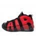NIKE (ナイキ) AIR MORE UPTEMPO 96 ハイカットスニーカー BLACK/UNIVERSITY RED サイズ:27.5：9000円