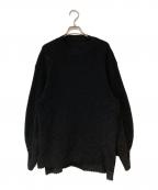 Mame Kurogouchiマメクロゴウチ）の古着「Floral Jacquard Knitted Top」｜ブラック