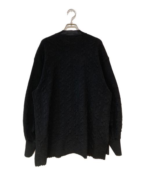 Mame Kurogouchi（マメクロゴウチ）Mame Kurogouchi (マメクロゴウチ) Floral Jacquard Knitted Top ブラック サイズ:1の古着・服飾アイテム