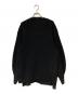 Mame Kurogouchi（マメクロゴウチ）の古着「Floral Jacquard Knitted Top」｜ブラック