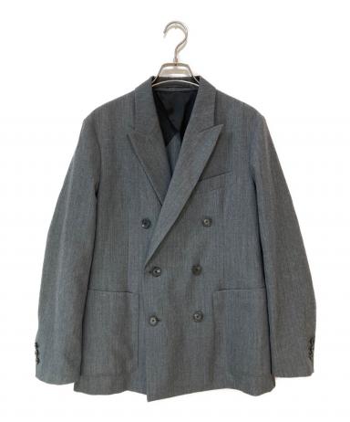 中古　CABaN ウールギャバジン ダブルブレストジャケット・テーパードパンツ 中古・古着通販】CABAN (キャバン) ライトウールギャバジン ダブル