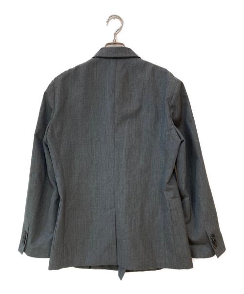 CABAN（キャバン）CABAN (キャバン) ライトウールギャバジン ダブルブレストジャケット グレー サイズ:Ｓの古着・服飾アイテム
