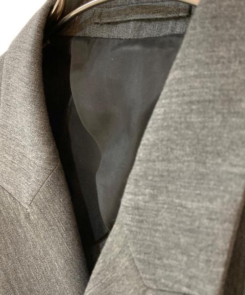 CABAN（キャバン）CABAN (キャバン) ライトウールギャバジン ダブルブレストジャケット グレー サイズ:Ｓの古着・服飾アイテム