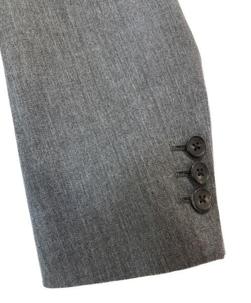 CABAN（キャバン）CABAN (キャバン) ライトウールギャバジン ダブルブレストジャケット グレー サイズ:Ｓの古着・服飾アイテム